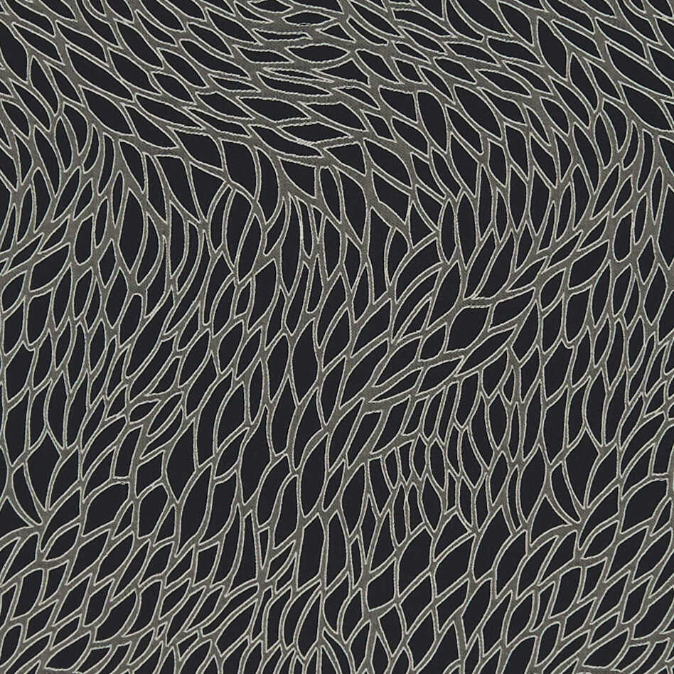 Corallino - Nero - CLARKE AND CLARKE Fabric