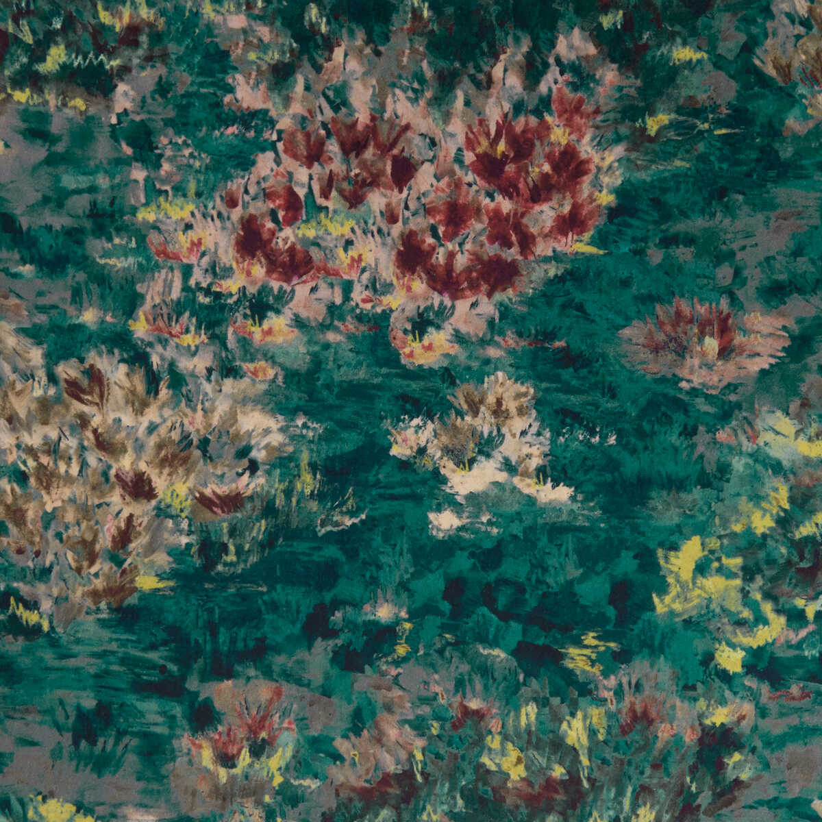 Fiore - Kingfisher - CLARKE AND CLARKE Fabric