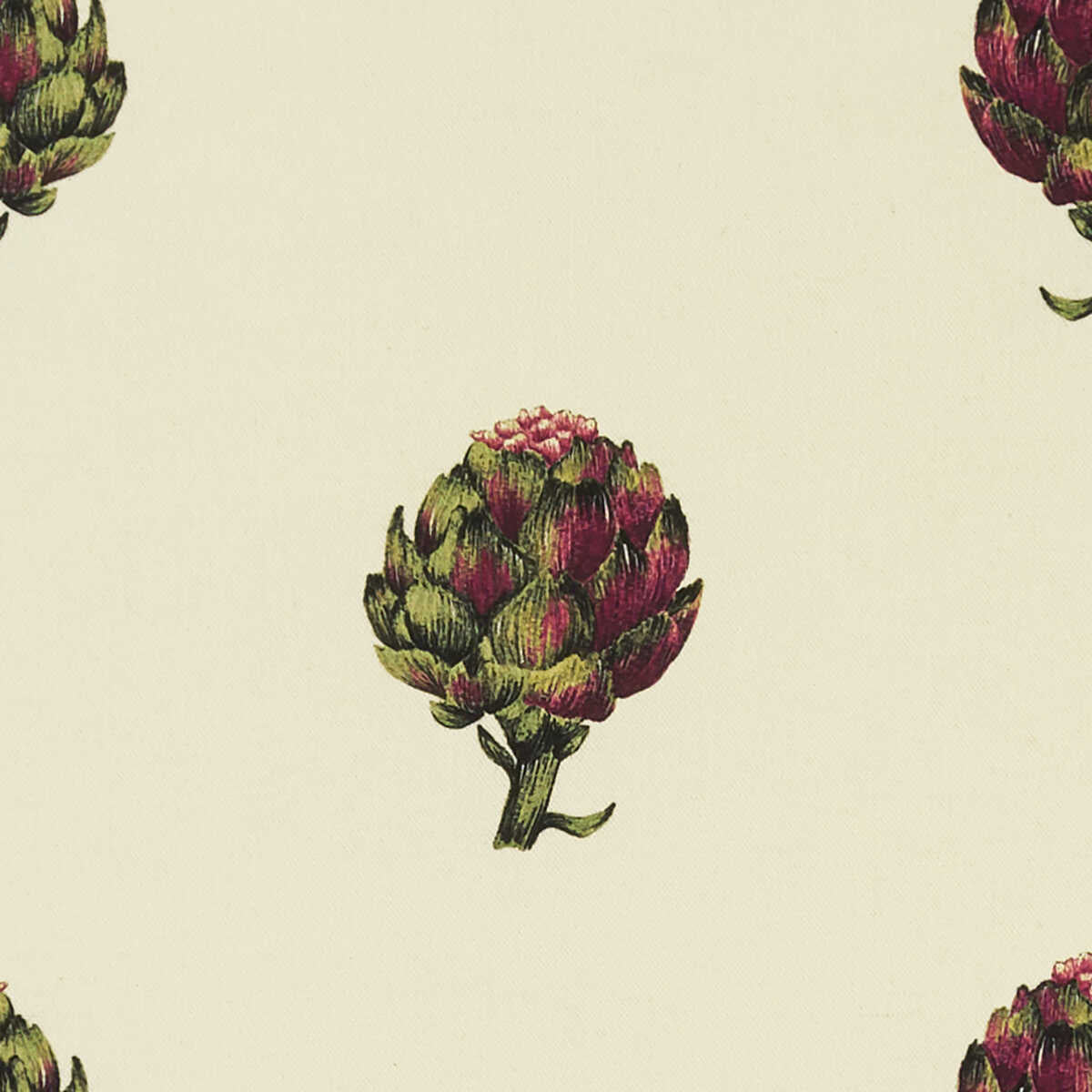 Artichoke - Ivory - CLARKE AND CLARKE Fabric