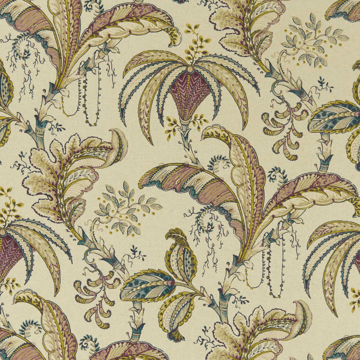 Ophelia - Multi - CLARKE AND CLARKE Fabric