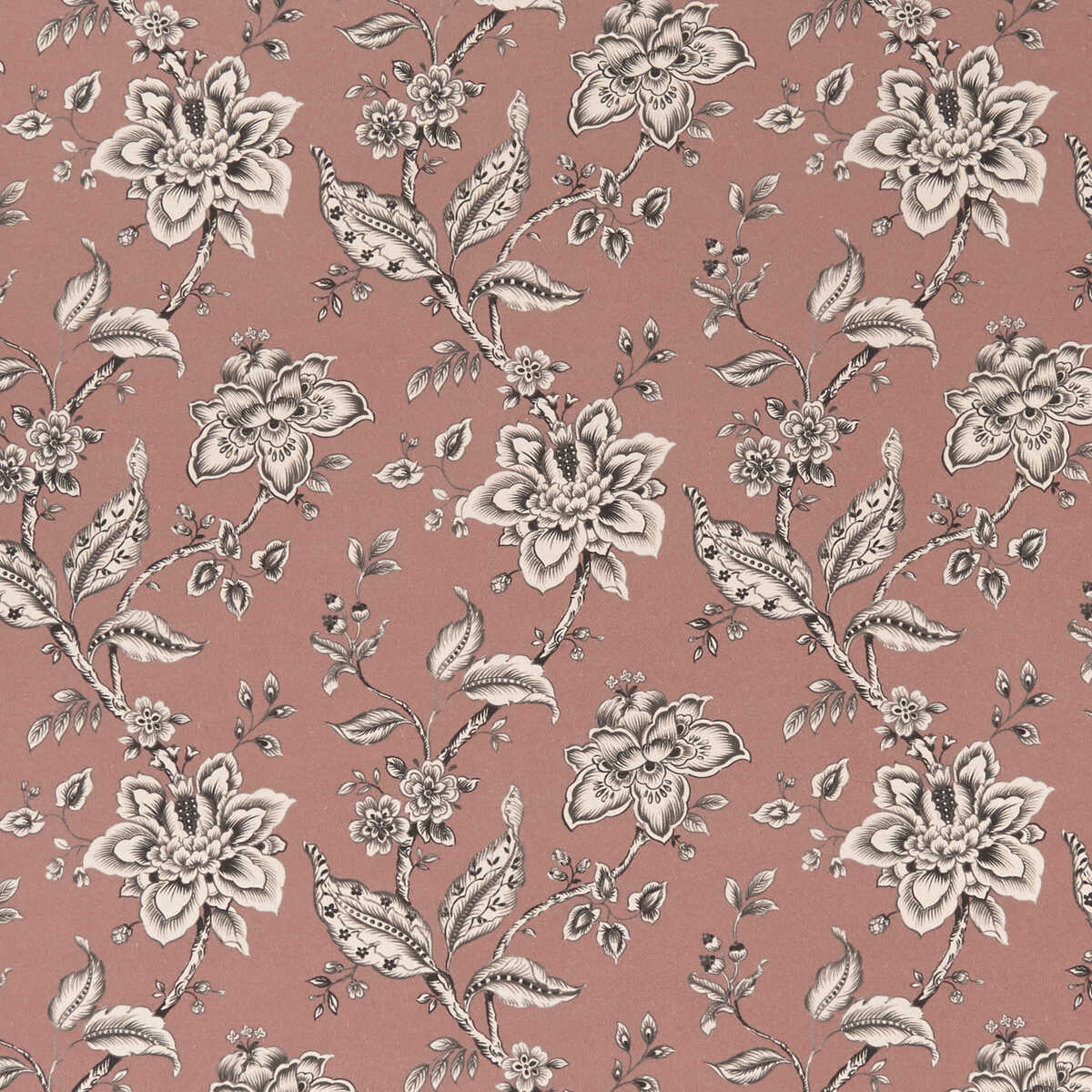 Palampore - Blush - CLARKE AND CLARKE Fabric