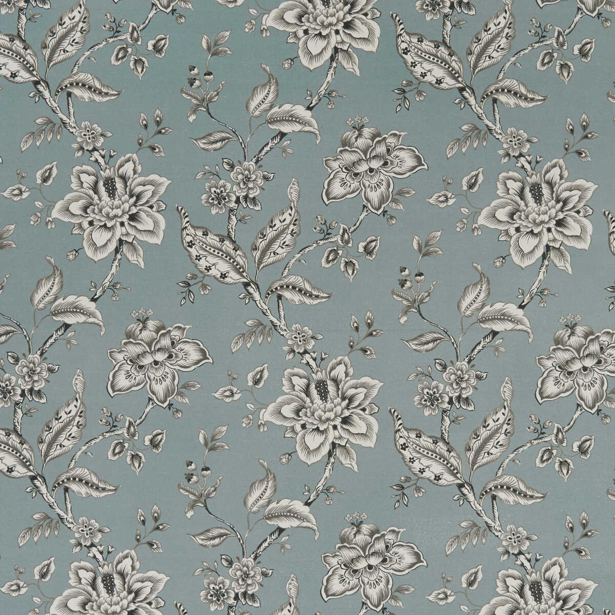 Palampore - Mineral - CLARKE AND CLARKE Fabric