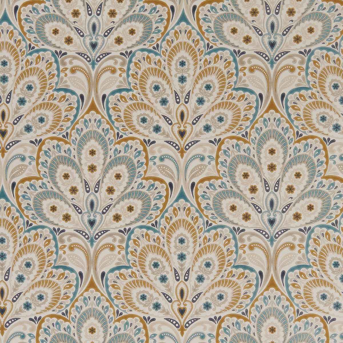 F133205cac0 Persia Teal Spice Clarke And Clarke Fabric