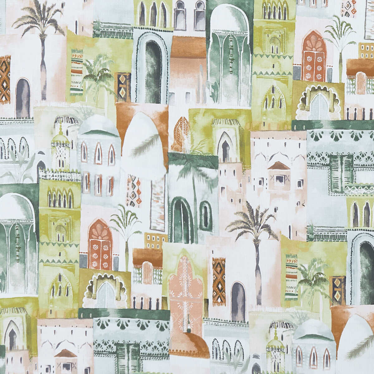 Marrakech - Apple - CLARKE AND CLARKE Fabric