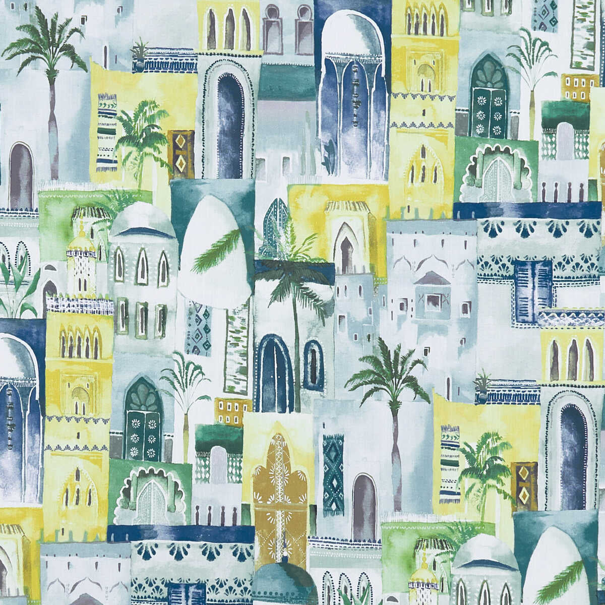 Marrakech - Mineral - CLARKE AND CLARKE Fabric