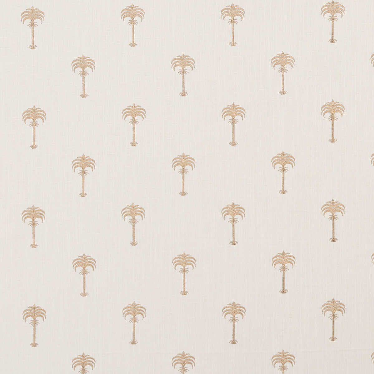Menara Metallic - Rose Gold/Ivory - CLARKE AND CLARKE Fabric