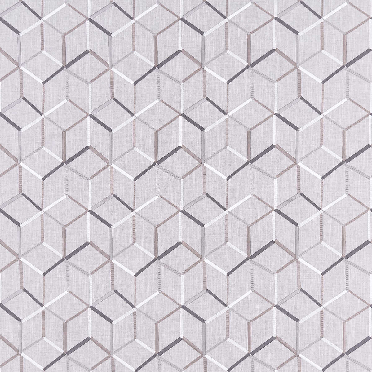 Linear - Silver - CLARKE AND CLARKE Fabric