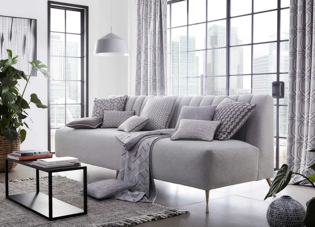 Replay - Charcoal - CLARKE AND CLARKE Fabric
