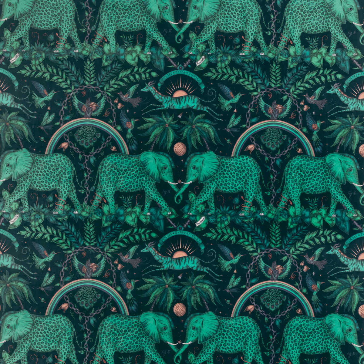 Zambezi Velvet - Teal