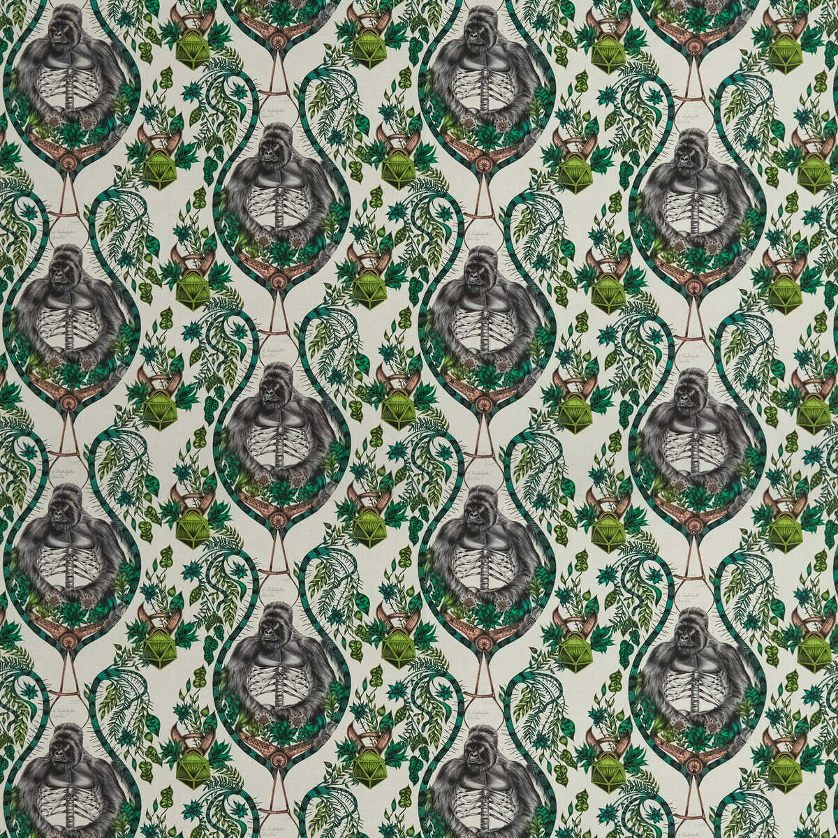 Silverback Linen - Nude - CLARKE AND CLARKE Fabric