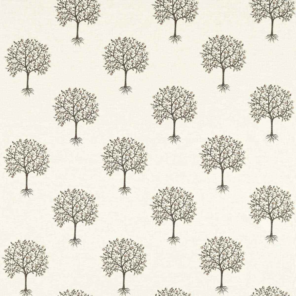 F154102cac0 Bergamot Charcoal Linen Clarke And Clarke Fabric