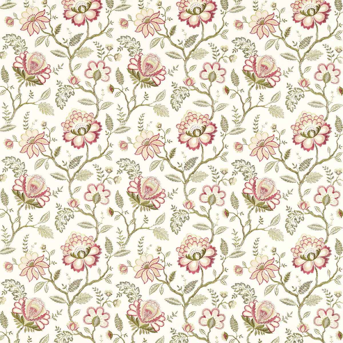 F154302cac0 Adeline Blush Raspberry Clarke And Clarke Fabric