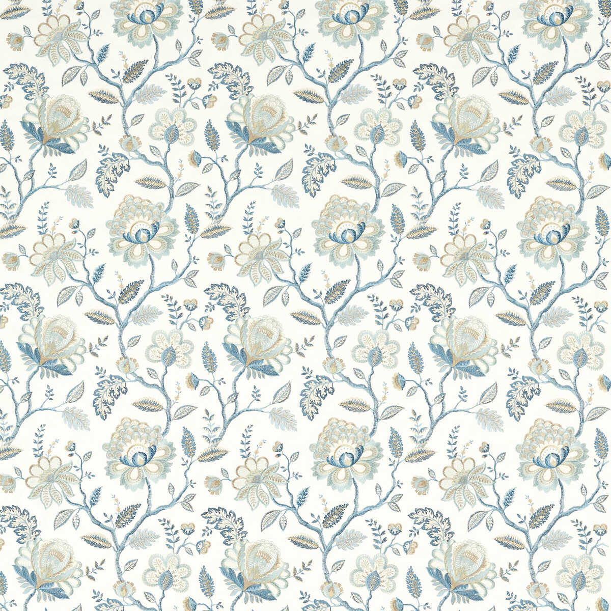 Adeline - Denim/Midnight - CLARKE AND CLARKE Fabric
