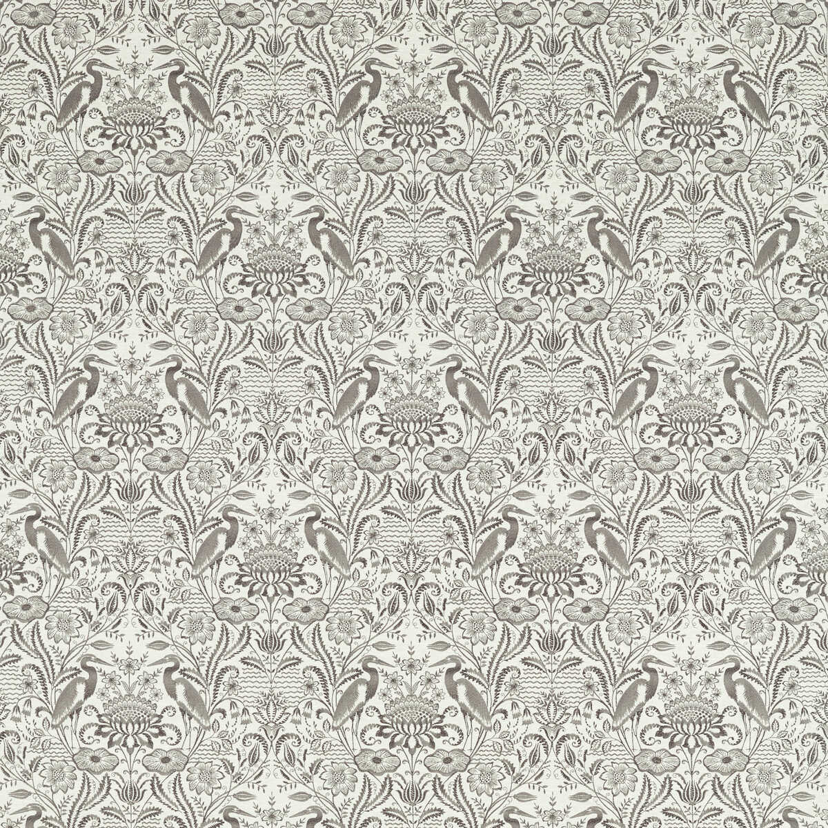 Nakuru - Charcoal/Linen - CLARKE AND CLARKE Fabric