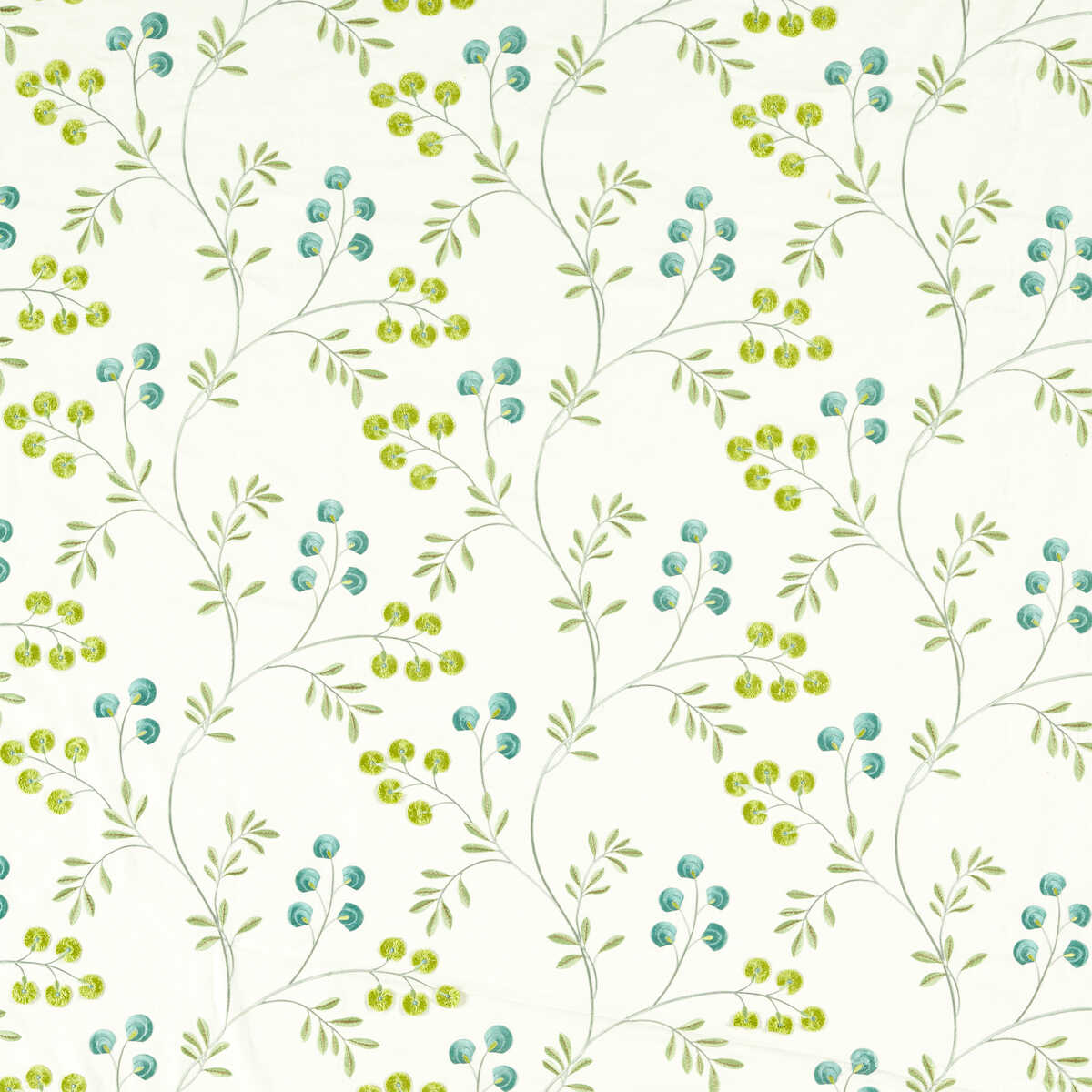 Rochelle - Apple/Mineral - CLARKE AND CLARKE Fabric