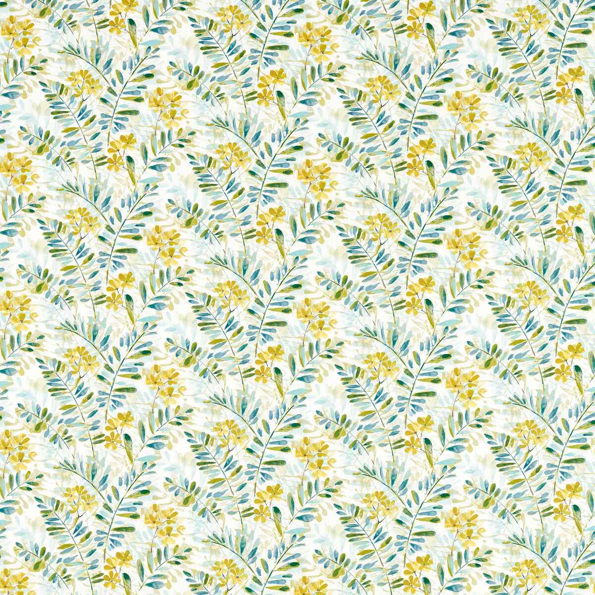 F156002cac0 New Grove Denim Citrus Clarke And Clarke Fabric