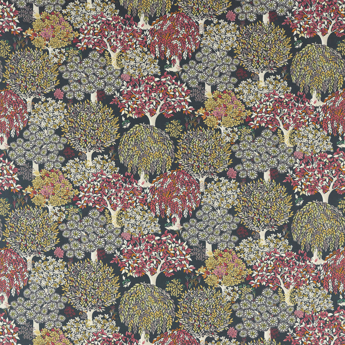 Tatton - Charcoal - CLARKE AND CLARKE Fabric