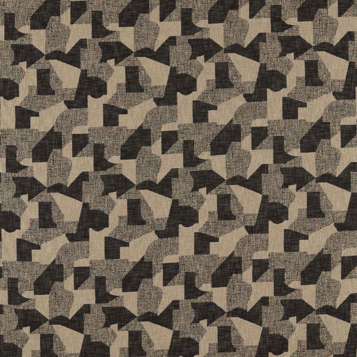 F163101cac0 Espen Charcoal Linen Clarke And Clarke Fabric