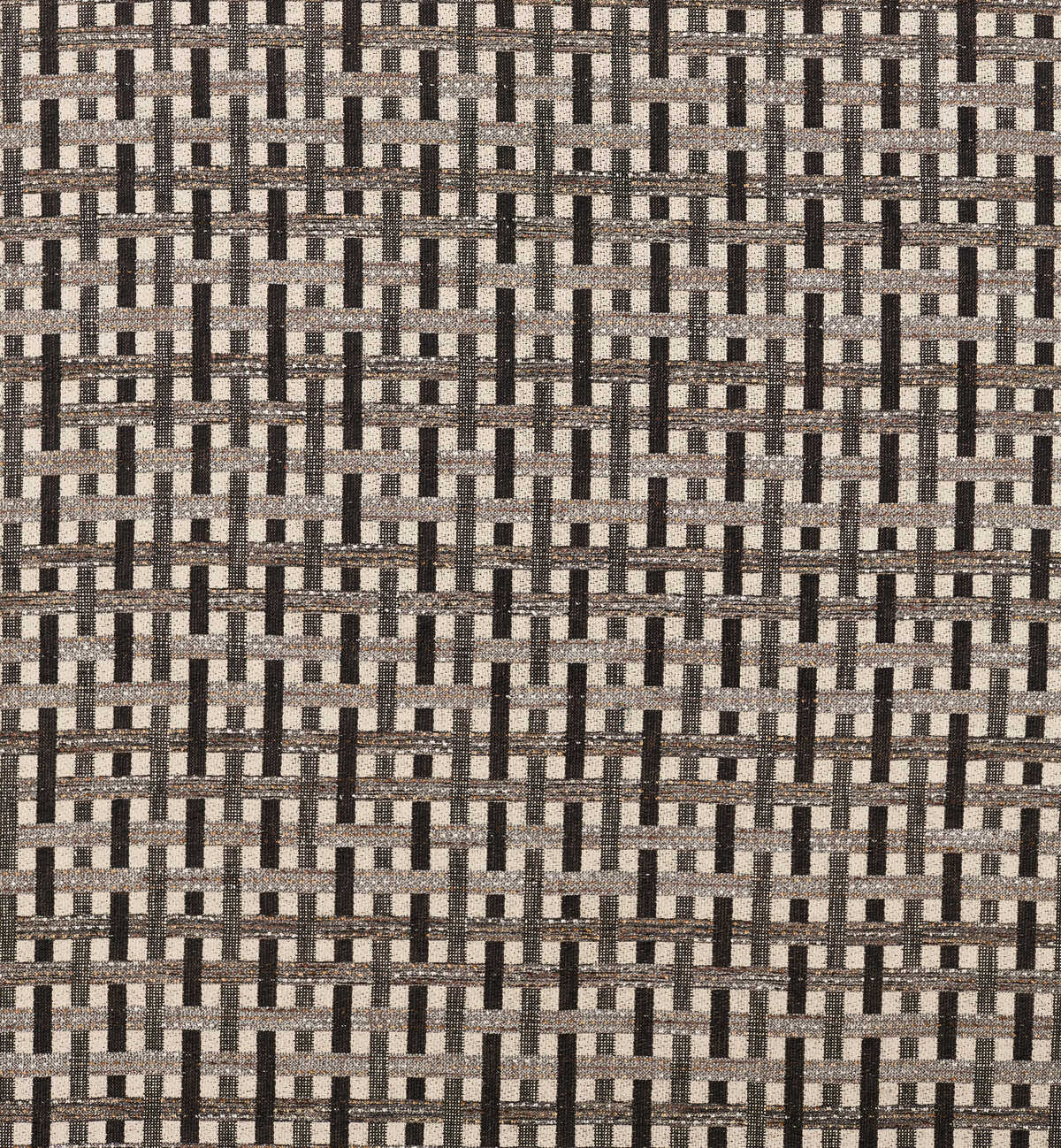 Kasper - Charcoal/Linen - CLARKE AND CLARKE Fabric