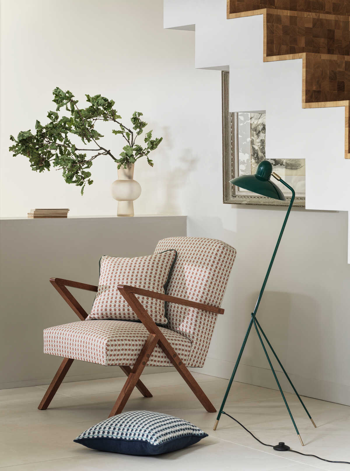 Olympia - Blush - CLARKE AND CLARKE Fabric