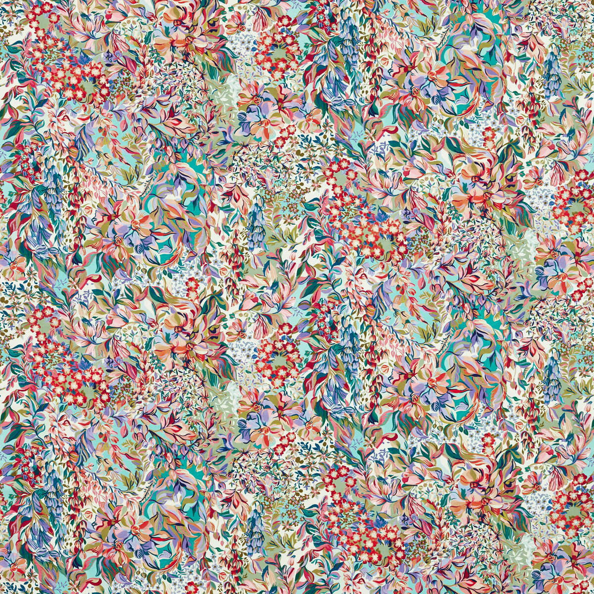 Aubrey - Pastel - CLARKE AND CLARKE Fabric