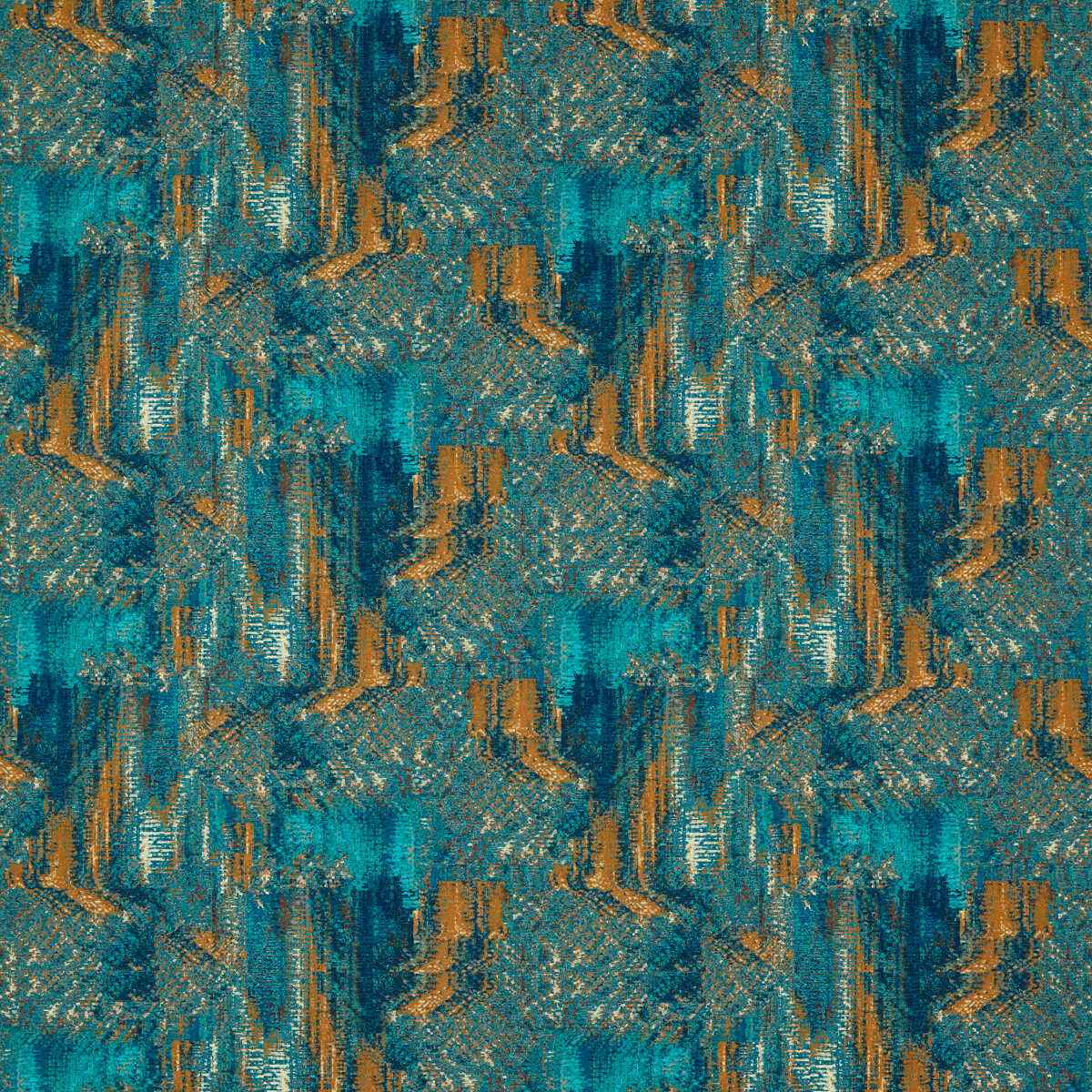 F164905cac0 Hillcrest Velvet Teal Spice Clarke And Clarke Fabric
