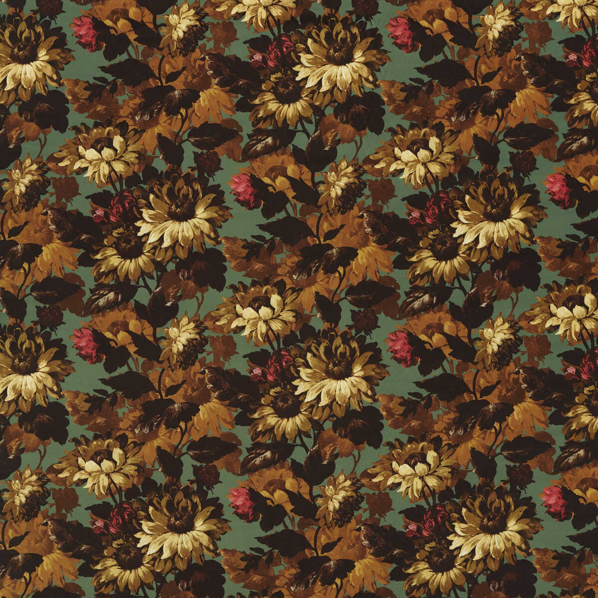 Sunforest - Russet Velvet - CLARKE AND CLARKE Fabric