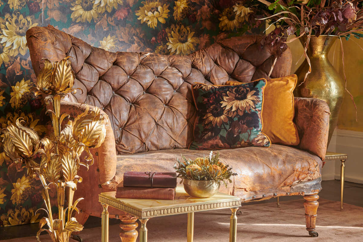 Sunforest - Russet Velvet - CLARKE AND CLARKE Fabric