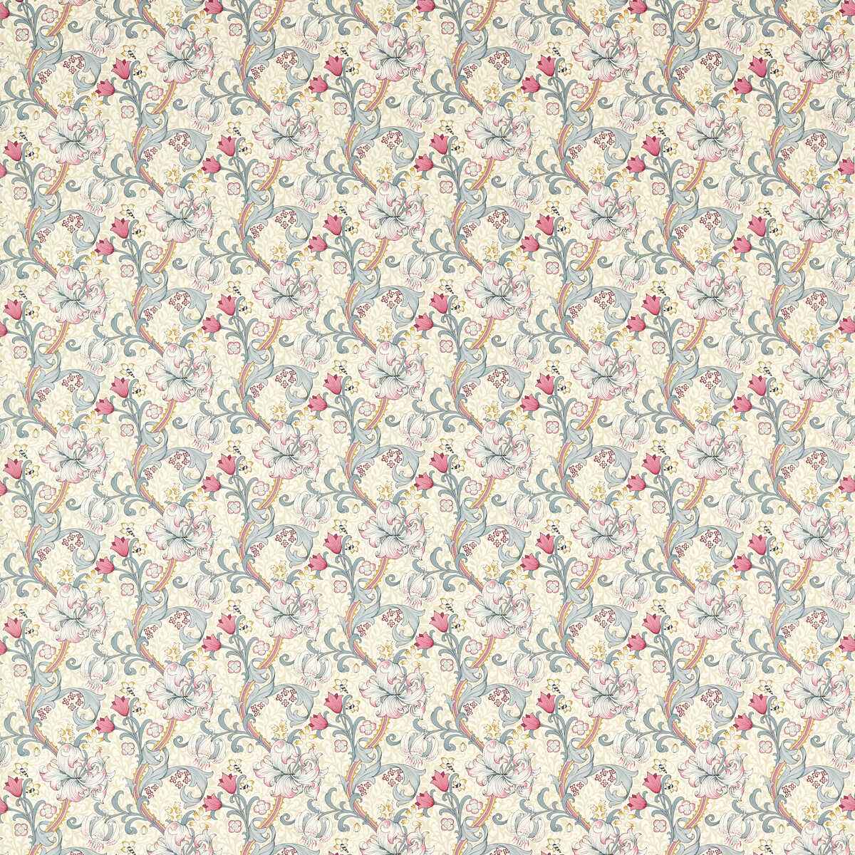 F167701cac0 Golden Lily Dove Plum Clarke And Clarke Fabric