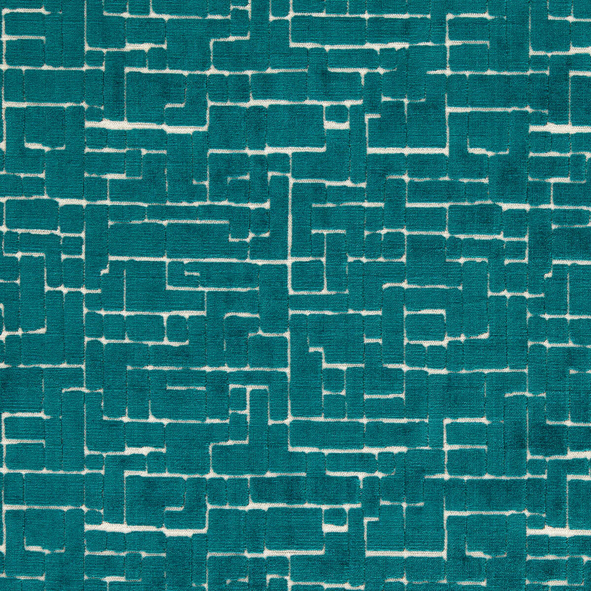 Kupka - Peacock - CLARKE AND CLARKE Fabric