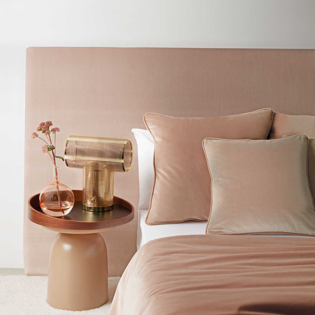 Ashdown - Blush - CLARKE AND CLARKE Fabric