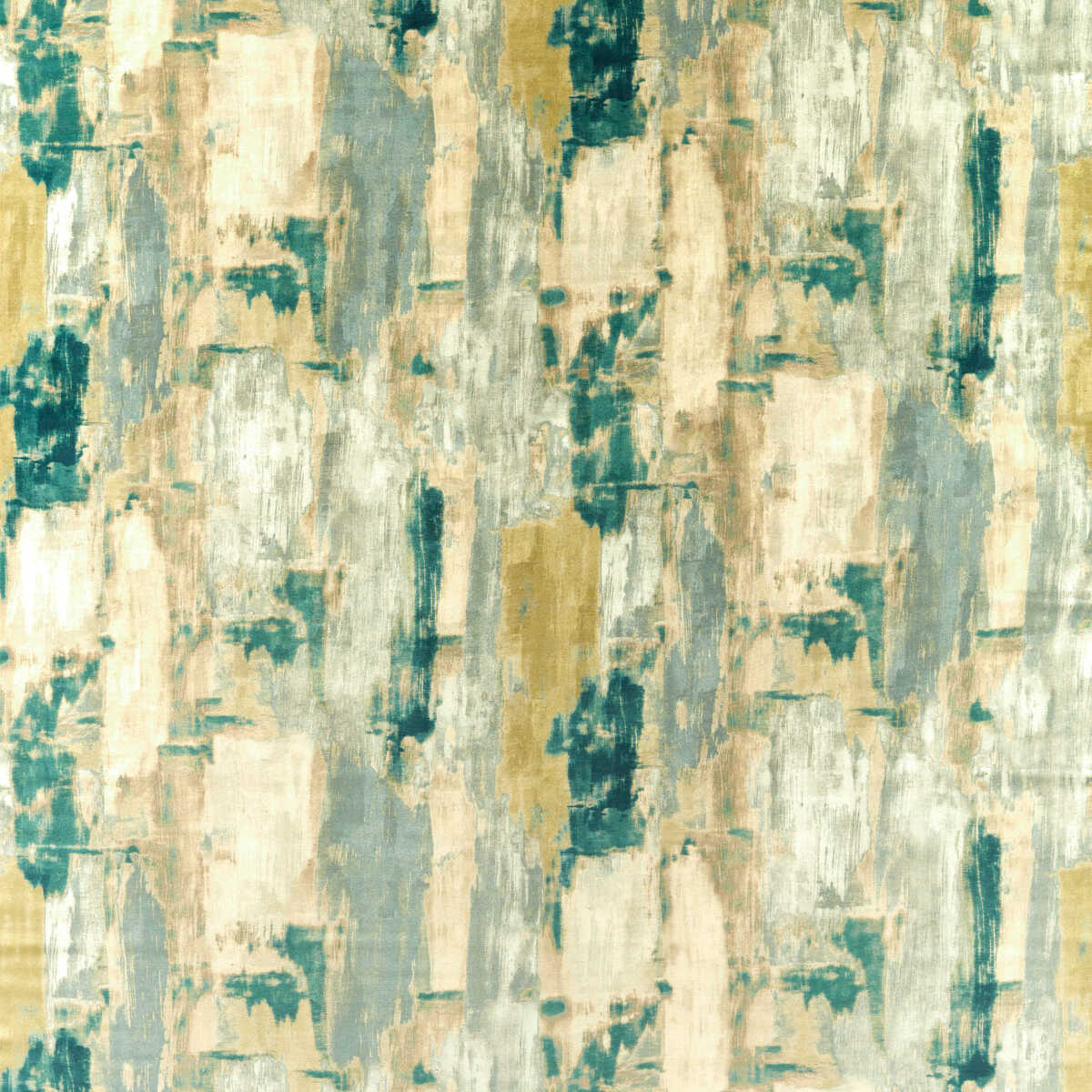 Lagna - Teal - CLARKE AND CLARKE Fabric