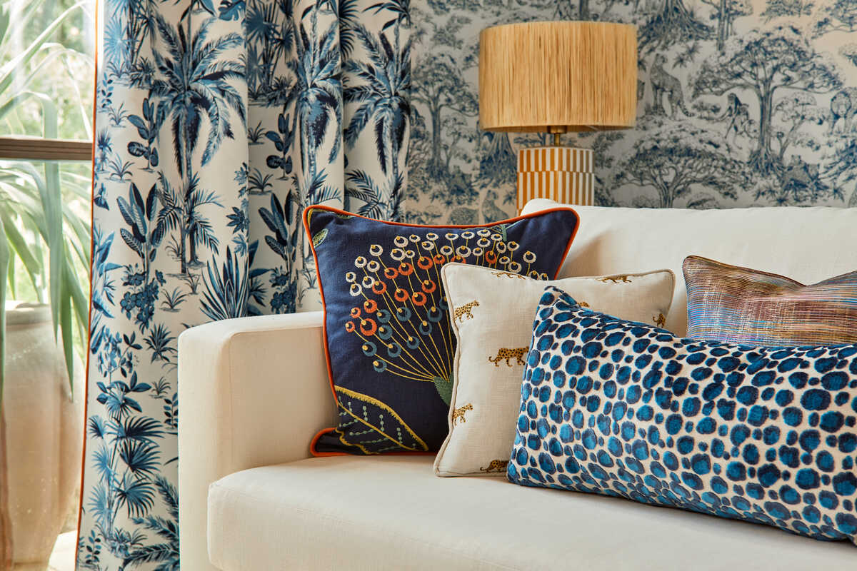 Malindi - Caribbean - CLARKE AND CLARKE Fabric