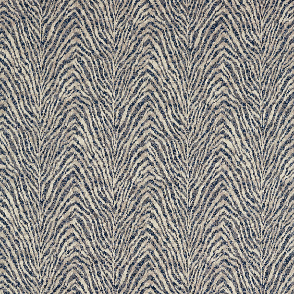 Manda - Midnight/Linen - CLARKE AND CLARKE Fabric