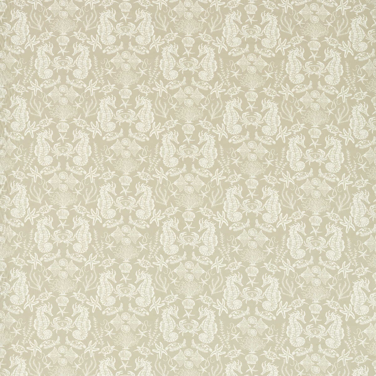 Aquarium - Natural - CLARKE AND CLARKE Fabric