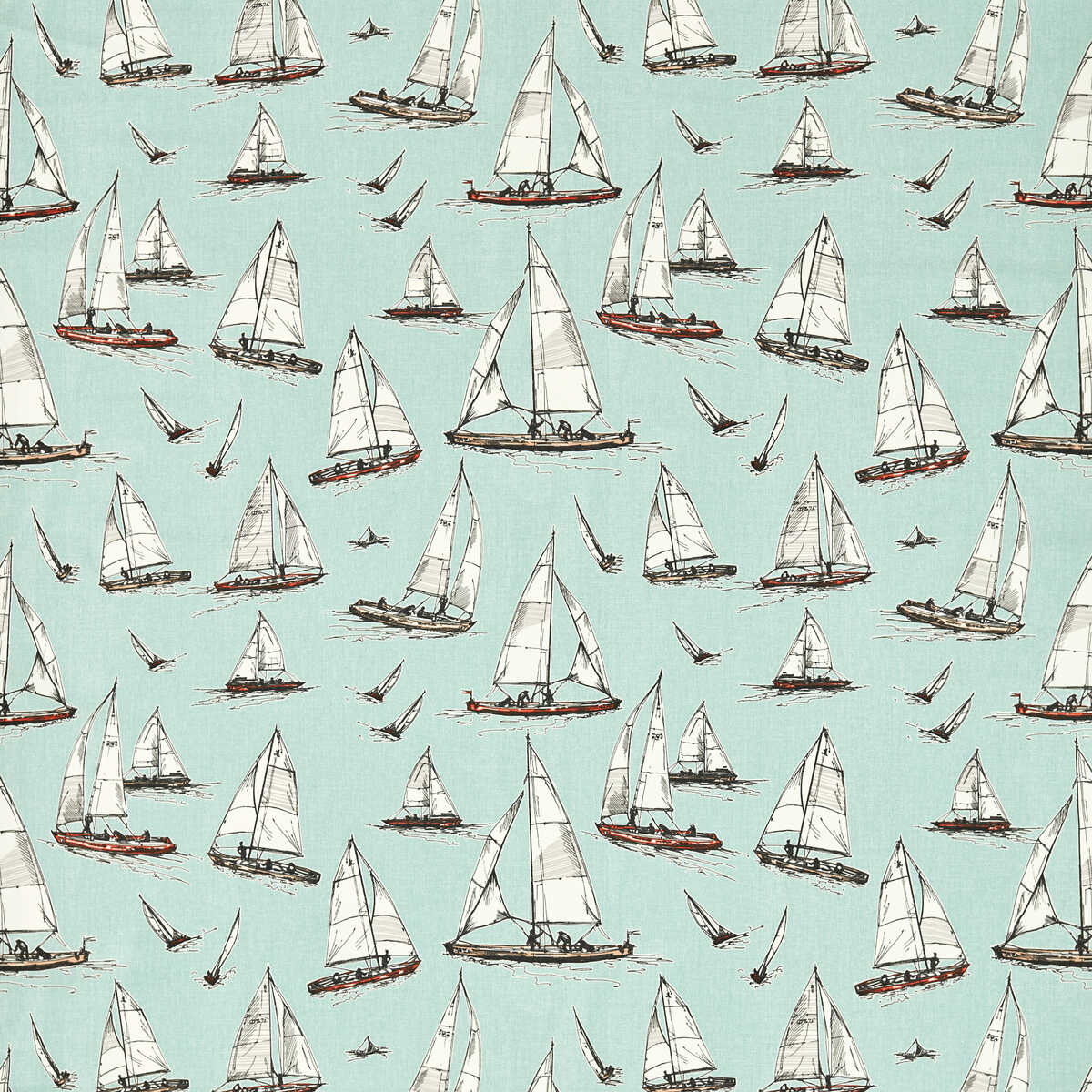 Sailing - Yacht - CLARKE AND CLARKE Fabric