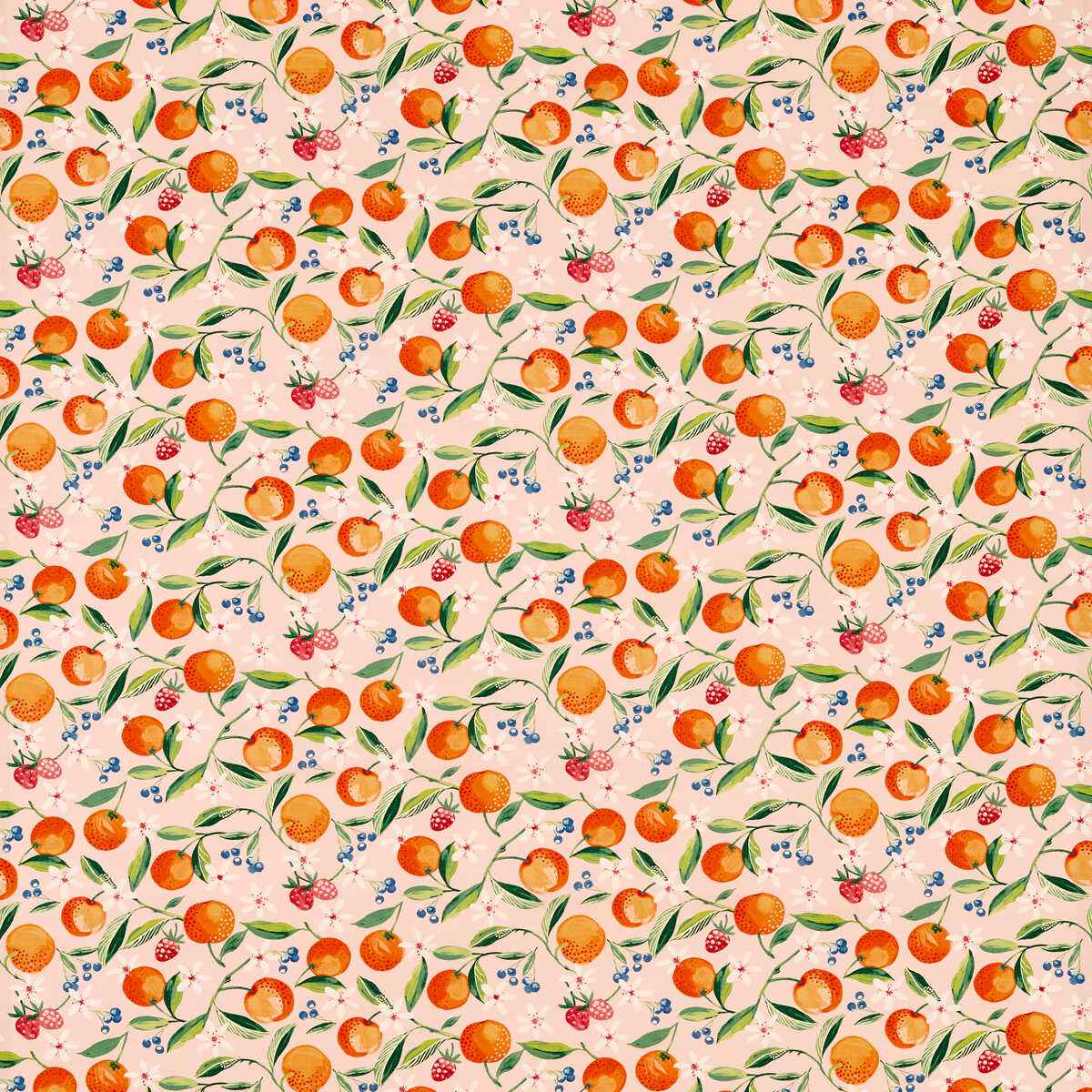 F178401cac0 Orange Blossom Blush Clarke And Clarke Fabric - CLARKE AND CLARKE Fabric