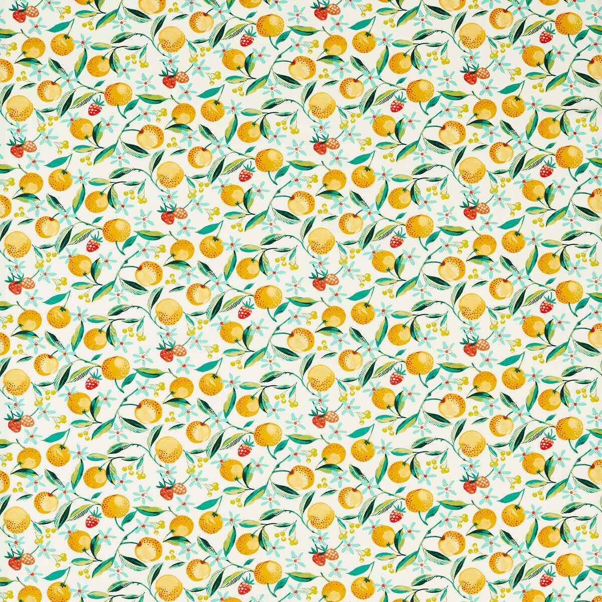 F178402cac0 Orange Blossom Citron Clarke And Clarke Fabric