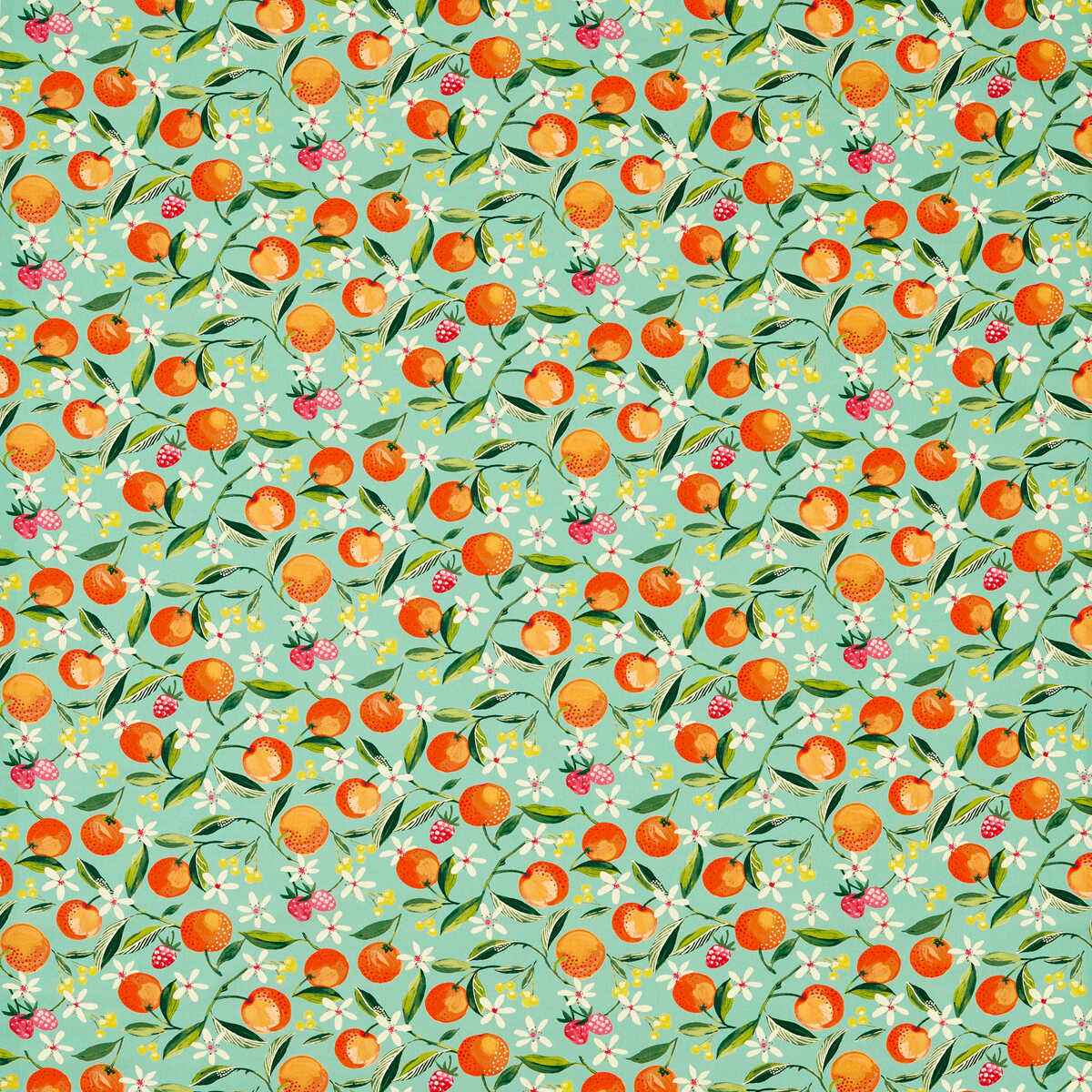 F178403cac0 Orange Blossom Jade Clarke And Clarke Fabric