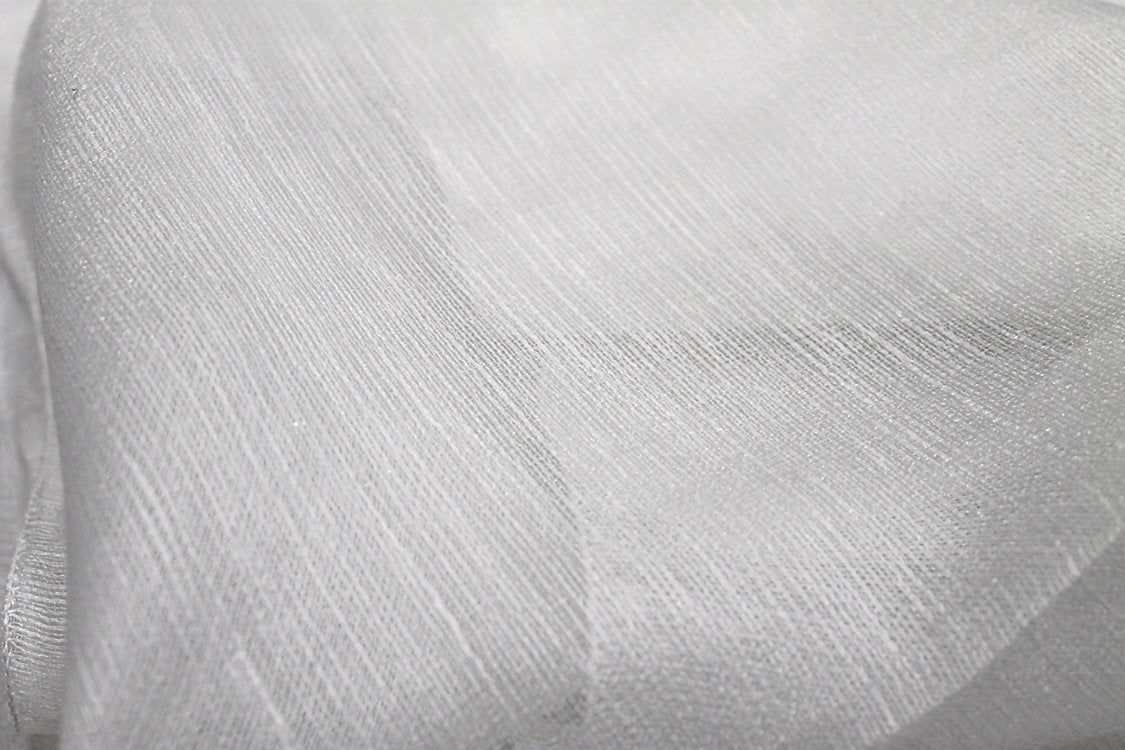 Carrara Sheer - White