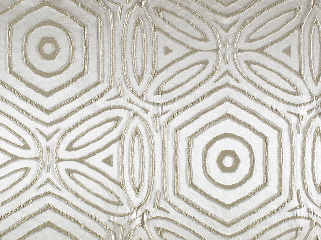 Trinita Dei Monti Geo - Sand - Scalamandre Fabric