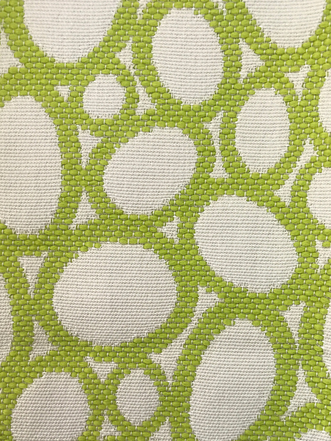 Madagascar Ovals Fr - Citron - Scalamandre Fabric