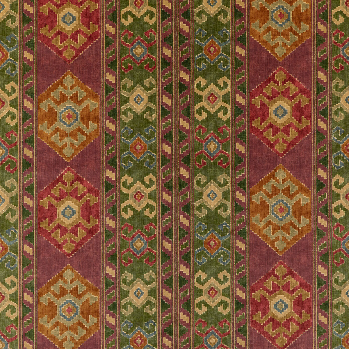 Nomad Velvet - Plum/Green