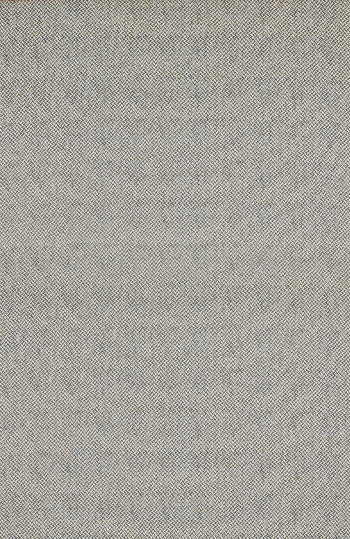 Basketweave - Blue - MULBERRY Tela