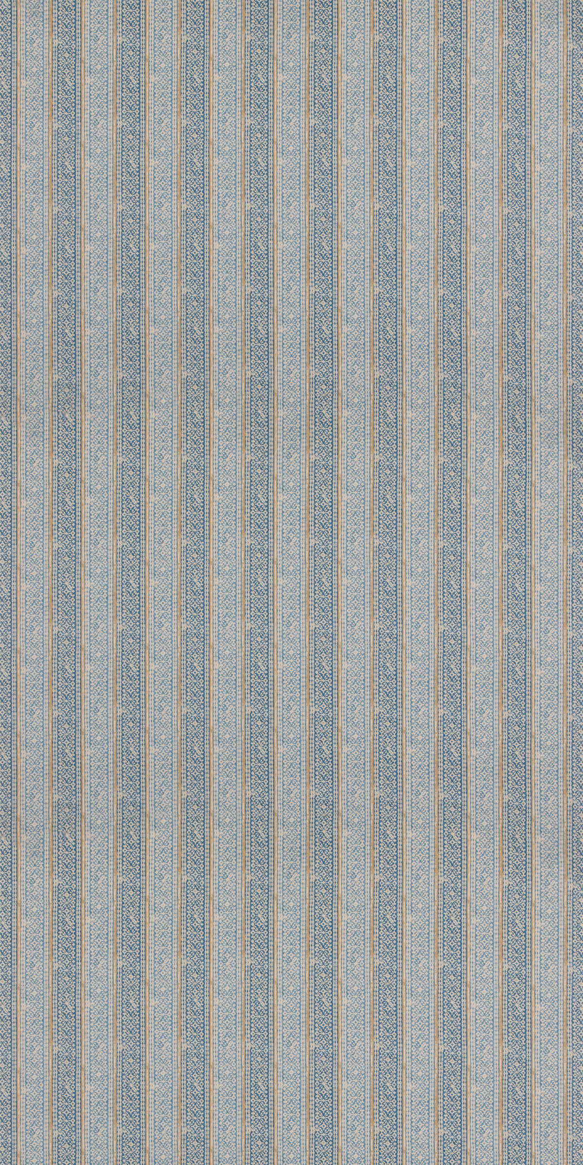 Ladbroke Stripe - Blue - MULBERRY Tela