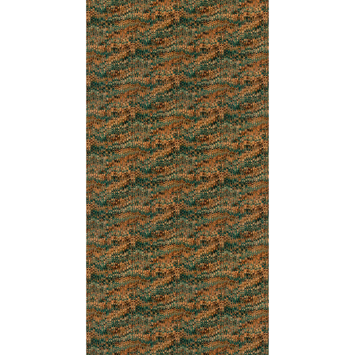 End Paper Velvet - Teal - MULBERRY Tela