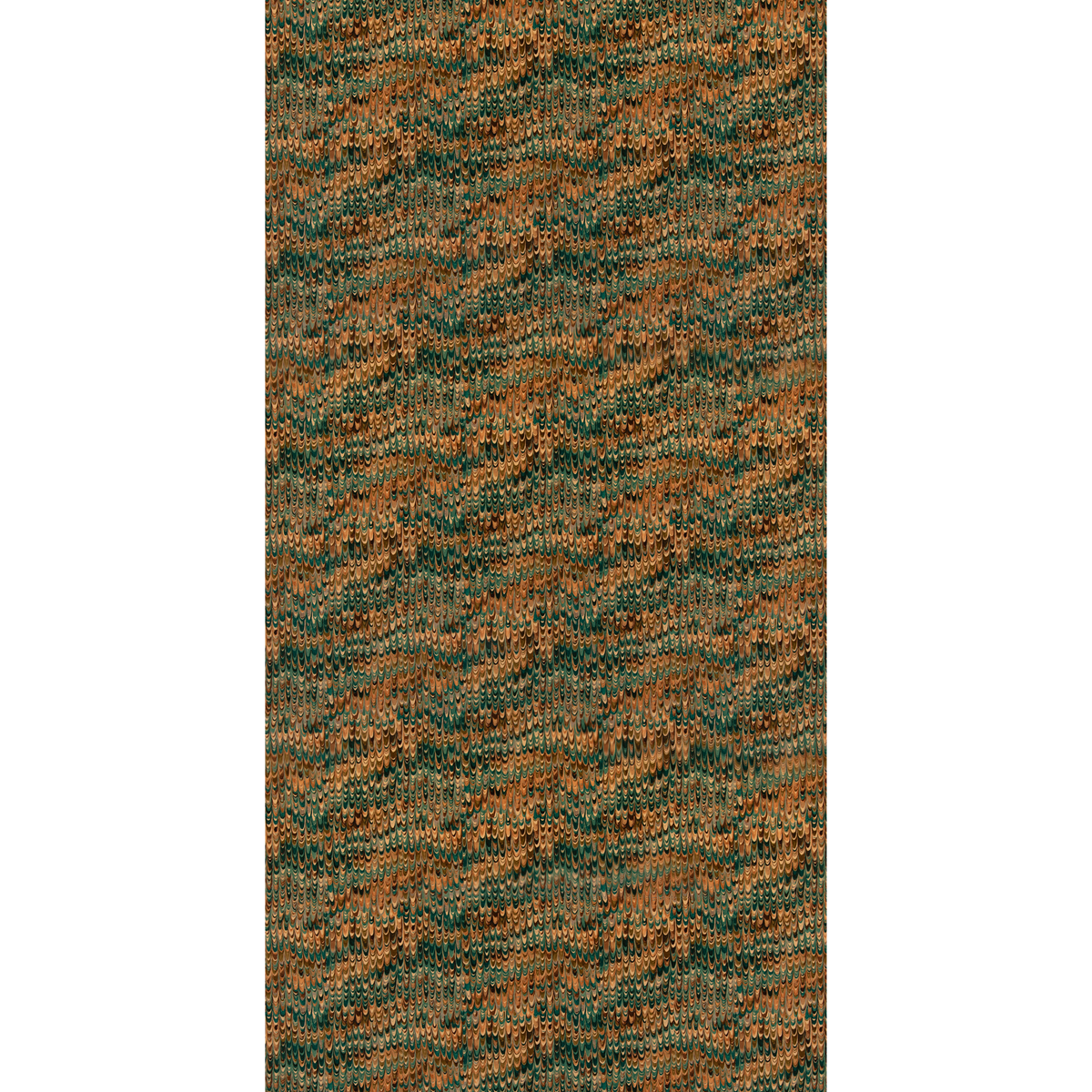 End Paper Velvet - Teal - Mulberry Fabric