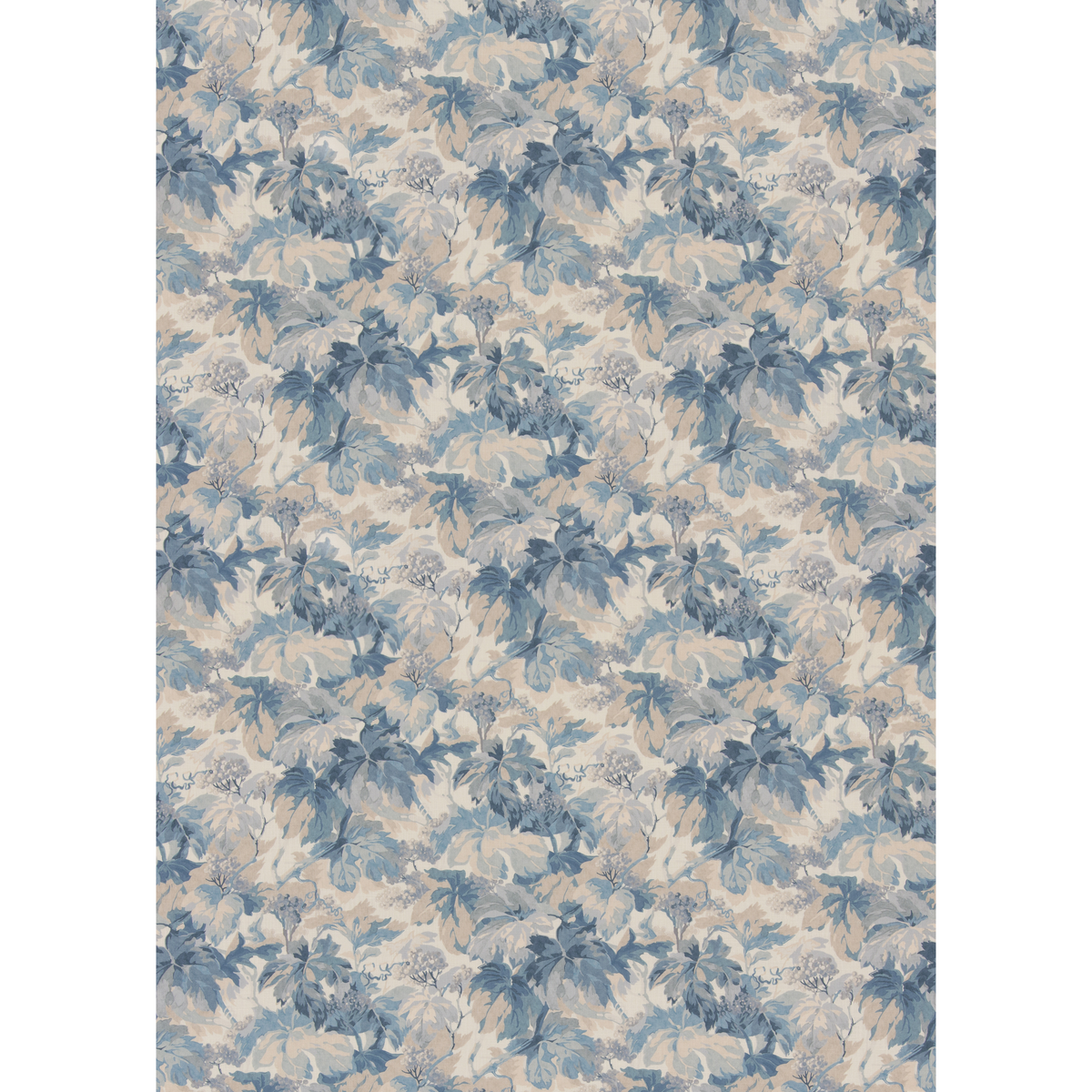 Country Walk - Blue - Mulberry Fabric