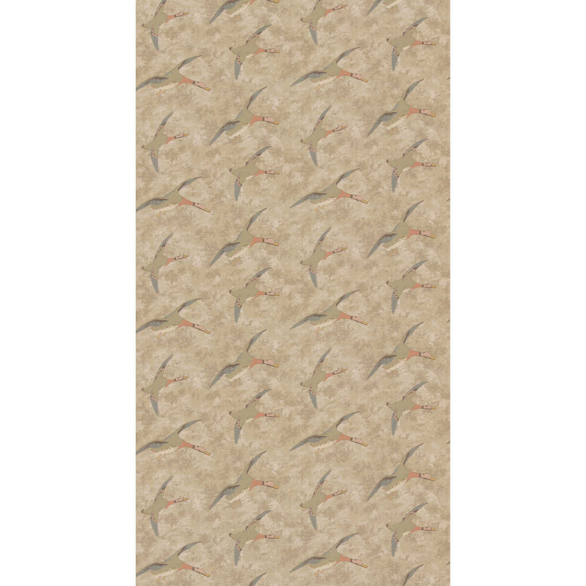 Forest Ducks - Parchment - MULBERRY Tela
