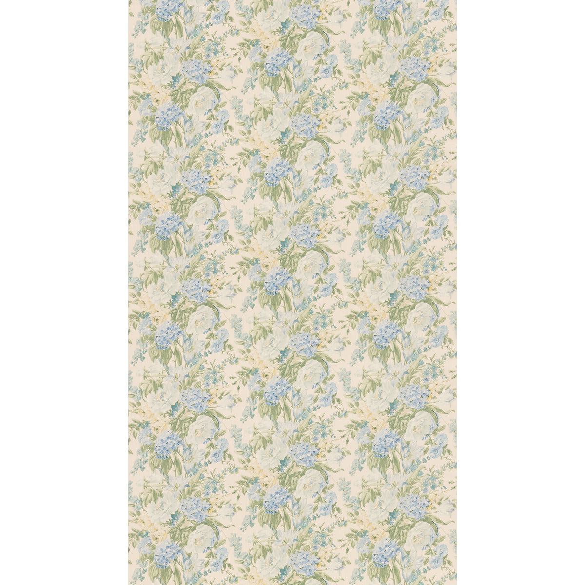Garden Party - Blue/Green - FD2036.G107.0 - Mulberry Fabric - Mulberry Fabric